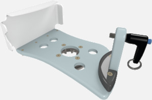 Hillaero MASIMO CO2 FAA certified mountable bracket for Air Ambulance Airmed Helicopter or Fixed Wing Aircraft ISO1